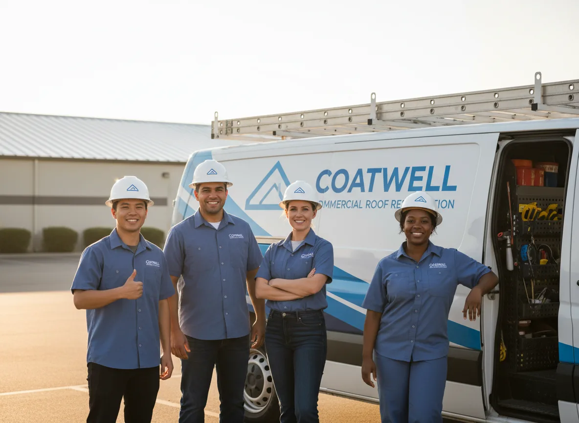 Commercial roof coating company in Browder, KY